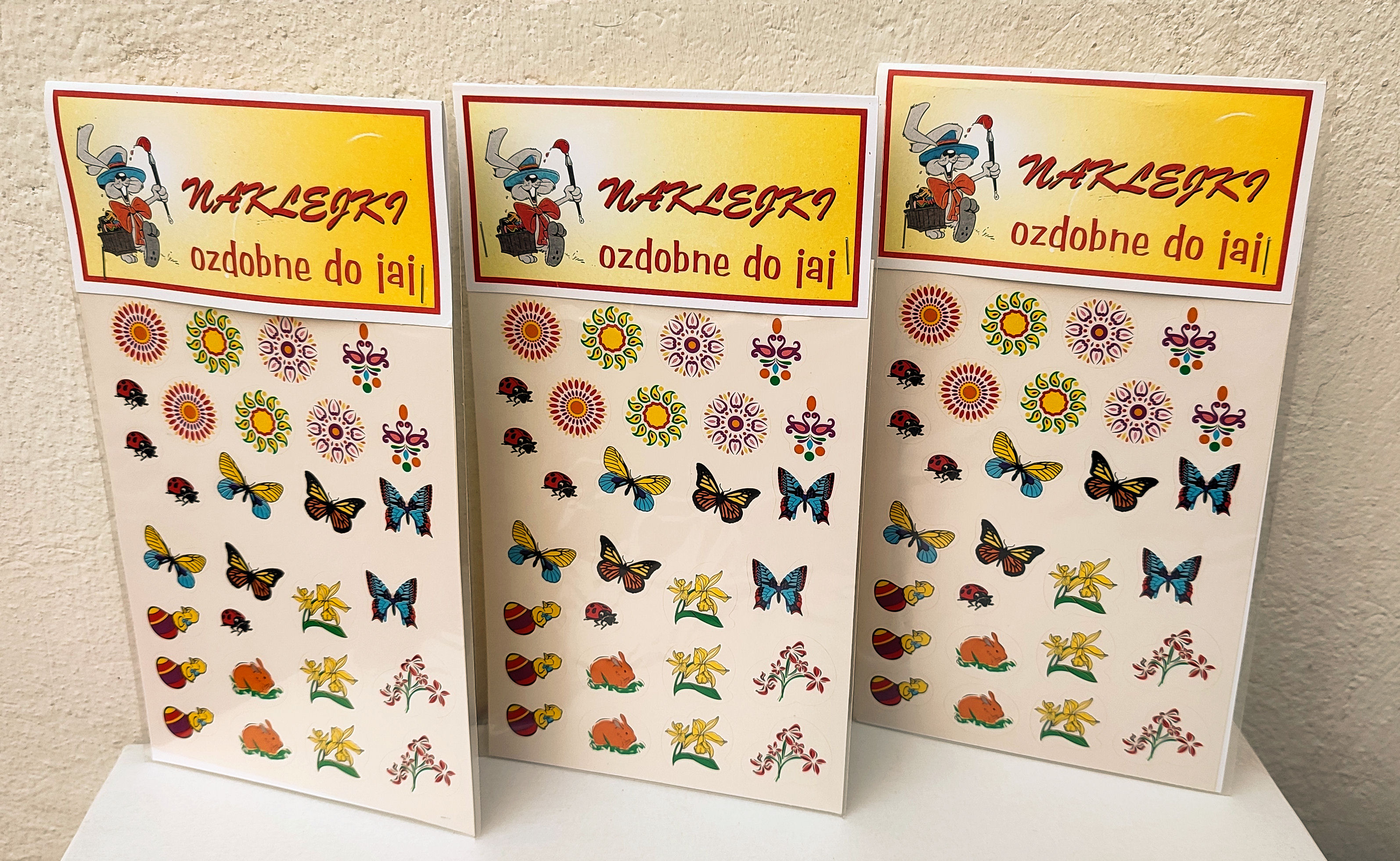 Kalkomania do jaj - naklejki